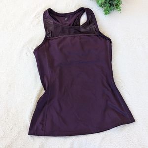 🌷3/15🌷 Champion Purple Work Out Tank with Sports Bra Size S